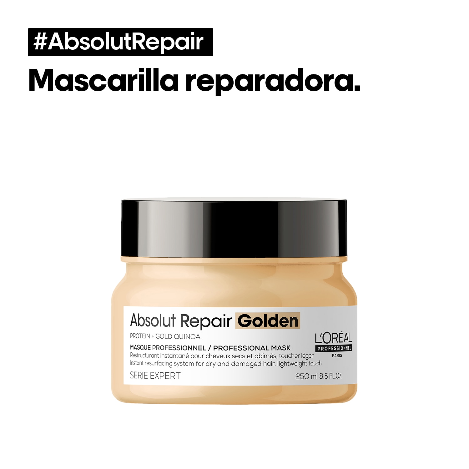 ABSOLUT REPAIR GOLDEN MASK (MASCARILLA REPARADORA PARA CABELLO FINO)